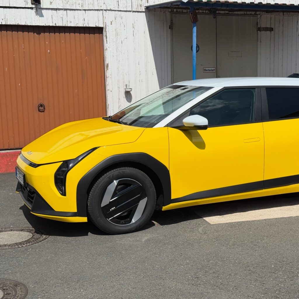 Kia EV4 nach Folierung