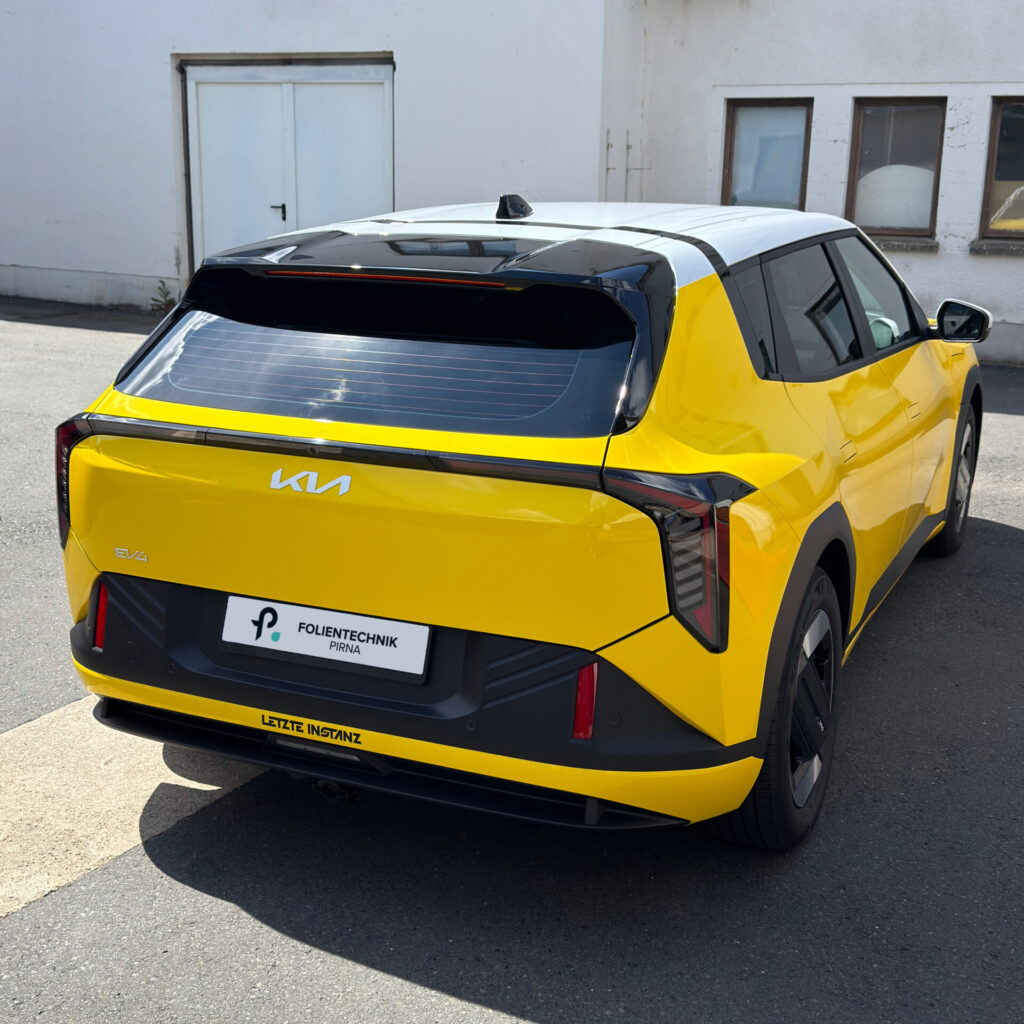 Kia Ev4 Vollfolierung - Folientechnik Pirna